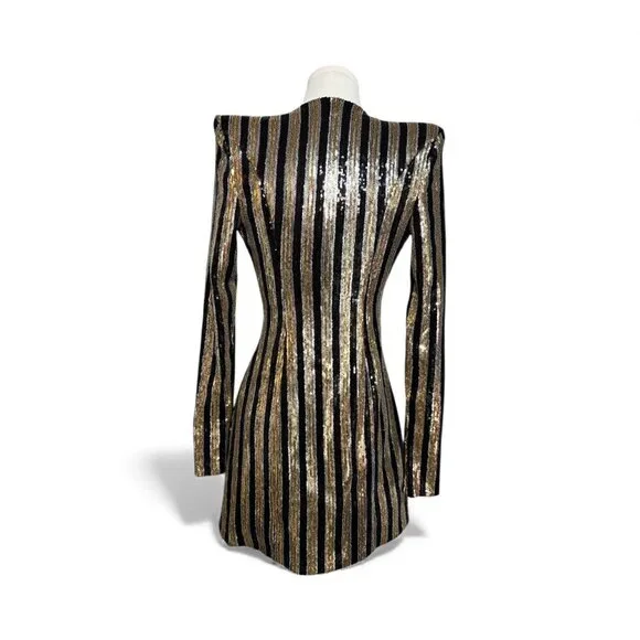 zhivago black and gold dress ZHIVAGO THE BLOOM 2 WAY DRESS main image 0